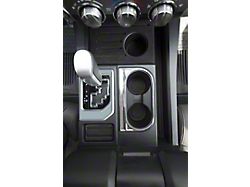 Center Console Shifter Accent Trim; Cement Gray (14-21 Tundra)