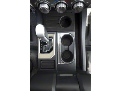 Center Console Shifter Accent Trim; Quicksand Tan (14-21 Tundra)