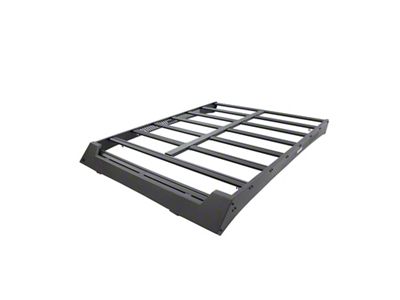 Go Rhino Ceros Low Profile Roof Rack; Textured Black (22-25 Tundra CrewMax)