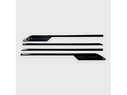 Chrome Delete Body Side Moldings; Gloss Black (22-25 Tundra)