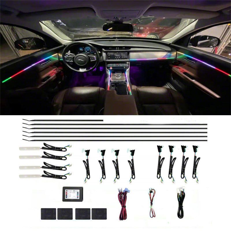 Car Lights Interior 4.3inch Car Dome Light Replacement – 36 White LEDs RV Door Interior Car Lights