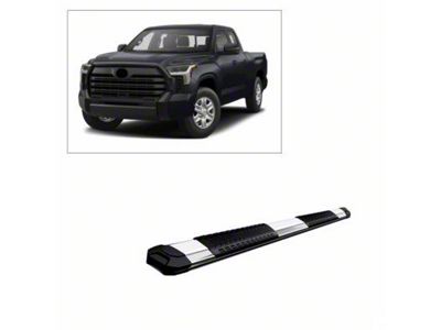 Cutlass Running Boards; Stainless Steel (22-25 Tundra Double Cab)