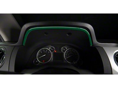 Dashboard Accent Trim; Army Green (14-21 Tundra)