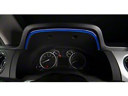 Dashboard Accent Trim; Blazing Blue (14-21 Tundra)