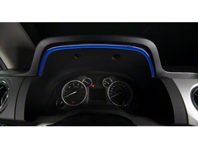 Dashboard Accent Trim; Blazing Blue (14-21 Tundra)