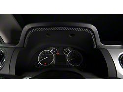 Dashboard Accent Trim; Raw Carbon Fiber (14-21 Tundra)