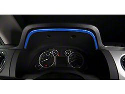Dashboard Accent Trim; Voodoo Blue (14-21 Tundra)