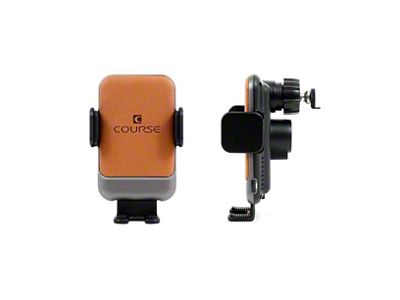 Direct Fit Phone Mount with Charging Auto Closing Cradle Head; Tan (07-13 Tundra)
