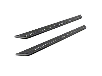 Go Rhino Dominator Xtreme DSS Slider Side Step Bars; Textured Black (07-21 Tundra Double Cab)