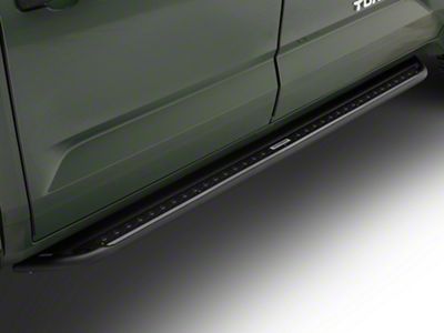 Go Rhino Dominator Xtreme DSS Slider Side Step Bars; Textured Black (22-25 Tundra CrewMax)