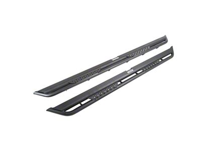 Go Rhino Dominator Xtreme DT Side Step Bars; Textured Black (22-25 Tundra CrewMax)