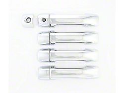 Door Handle Covers; Chrome (07-21 Tundra Double Cab, CrewMax)