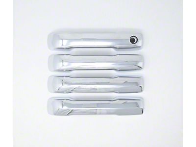 Door Handle Covers; Chrome (22-25 Tundra)