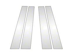 Door Pillar Post Trim; Chrome (07-13 Tundra CrewMax)