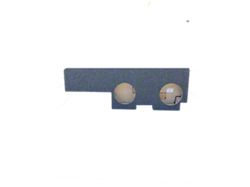 Dual 10-Inch Behind Seat Subwoofer Box; Carpeted (22-25 Tundra Double Cab)