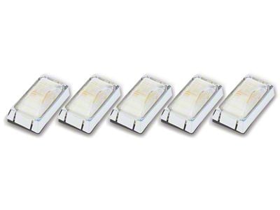 Dualie Style Tailgate Light Kit; Clear (Universal; Some Adaptation May Be Required)