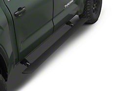 Go Rhino E-BOARD E1 Electric Running Boards; Textured Black (22-25 Tundra CrewMax)