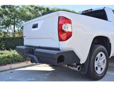 Elevation Rear Bumper; Fine Textured Black (14-21 Tundra)