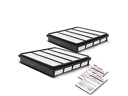 Engine Air Filters; Set of Two (07-21 Tundra)