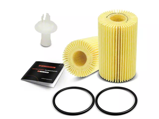 V8 Engine Filter Tundra Engine Oil Filters; Set of 2 (07-21 V8 Tundra) - Free Shipping