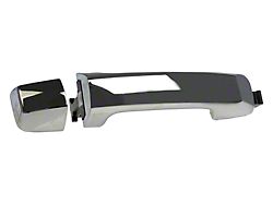 Exterior Door Handle; Chrome; Rear Driver or Passenger Side (07-21 Tundra CrewMax)