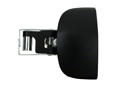 Exterior Door Handle; Rear Passenger Side; Paint to Match Black (07-21 Tundra Double Cab)