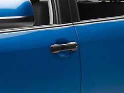 Exterior Door Handles; Front and Rear; Paint to Match Black (07-21 Tundra CrewMax)