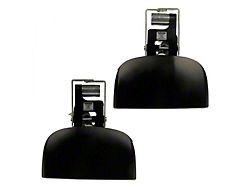 Exterior Door Handles; Rear; Paint to Match Black (07-21 Tundra Double Cab)