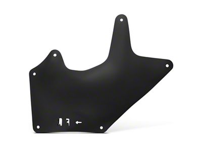 Fender Liner Splash Shield; Front Passenger (14-21 Tundra)