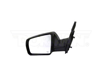 Fixed Powered Heated Side Mirror; Driver Side; Black (07-09 Tundra SR5)