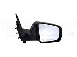 Fixed Powered Heated Side Mirror; Passenger Side; Black (07-09 Tundra w/o Auto Dim Mirrors)