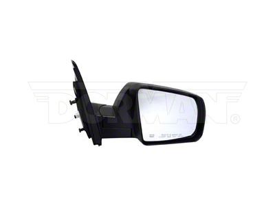 Fixed Powered Heated Side Mirror; Passenger Side; Black (07-09 Tundra w/o Auto Dim Mirrors)