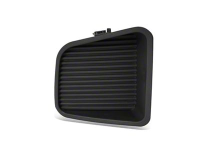 Fog Light Bezel Cover; Black; Driver Side (14-21 Tundra)