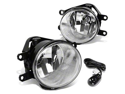 Fog Lights with Switch; Clear (14-21 Tundra)