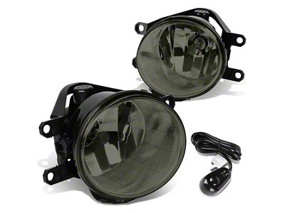 Fog Lights with Switch; Smoked (14-21 Tundra)