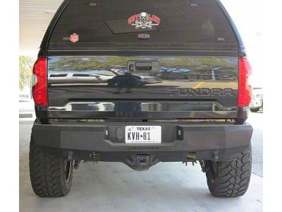 Fortis Rear Bumper; Textured Black (14-21 Tundra)