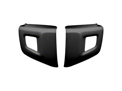Front Bumper Cover; Not Pre-Drilled for Front Parking Sensors; Matte Black (14-21 Tundra)