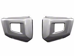 Front Bumper Cover; Not Pre-Drilled for Front Parking Sensors; Silver Sky Metallic (14-21 Tundra)