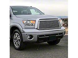Front Bumper with Fog Light Openings; Pre-Drilled for Front Parking Sensors; Chrome (07-13 Tundra)