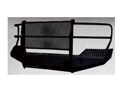 Front Bumper; Gloss Black (07-13 Tundra)