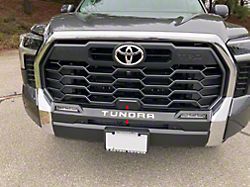 Front Bumper Letter Inserts; Stainless Steel (22-25 Tundra)