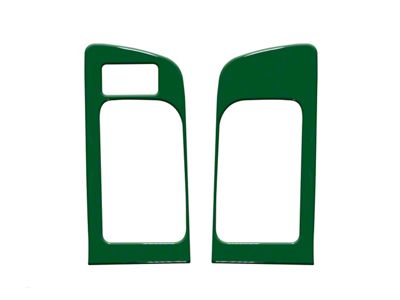 Front Door Handle Accent Trim; Army Green (14-21 Tundra w/ Memory Seat Button)