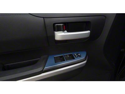 Front Door Switch Panel Accent Trim; Cavalry Blue (14-21 Tundra)