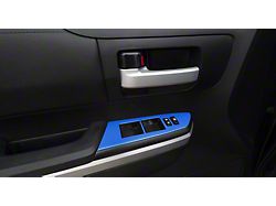 Front Door Switch Panel Accent Trim; Voodoo Blue (14-21 Tundra)