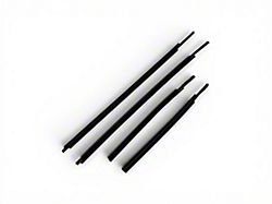 Front and Rear Outer Belt Weatherstrip Kit; Driver and Passenger Side (07-15 Tundra Double Cab)