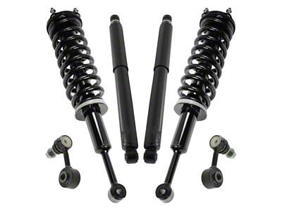 Front Strut and Spring Assemblies with Rear Shocks and Sway Bar Links (07-18 Tundra)
