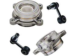 Front Wheel Hub Assemblies with Sway Bar Links (07-21 Tundra)