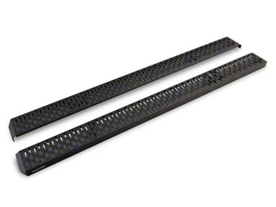 Westin Grate Steps Running Boards; Textured Black (07-21 Tundra Double Cab)
