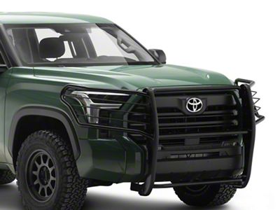 Grille Guard; Semi-Gloss Black (22-25 Tundra)