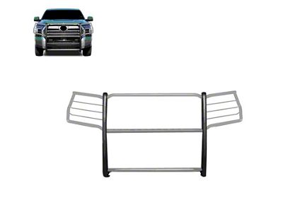 Grille Guard; Stainless Steel (22-25 Tundra)
